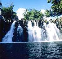 Die Rochester-Wasserfälle auf Mauritius